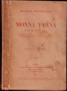 Monna Vanna