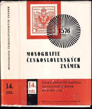 Emil Votoček: Monografie československých známek - Česká poštovní razítka