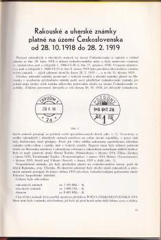 Jaroslav Papoušek: Monografie československých známek