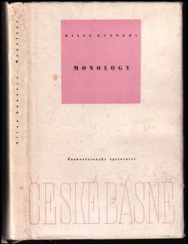 Milan Kundera: Monology