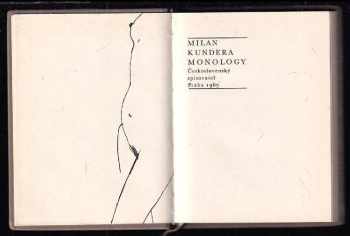 Milan Kundera: Monology