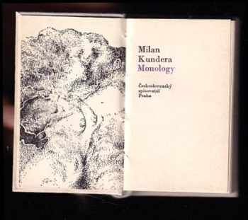 Milan Kundera: Monology