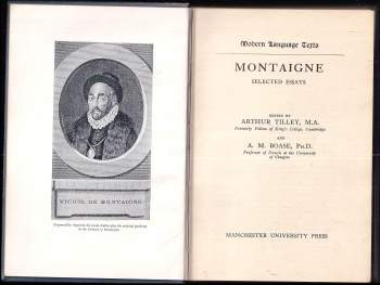 Michel de Montaigne: Montaigne - Selected Essays