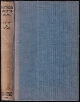 Montaigne - Selected Essays