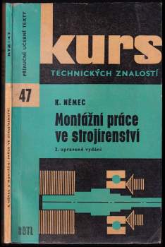 Montážní práce ve strojírenství