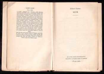 Albert Camus: Mor