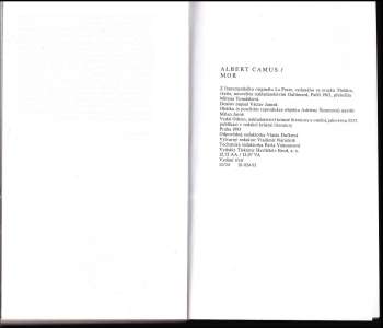 Albert Camus: Mor