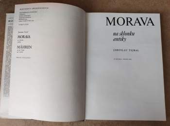 Jaroslav Tejral: Morava na sklonku antiky
