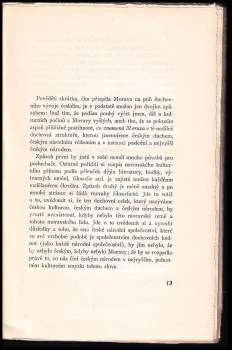 František Čáda: Morava v českém státě