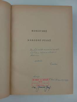 František Sušil: Moravské národní písně s nápěvy do textu vřaděnými