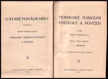 František Horký: Moravské národní pohádky a pověsti