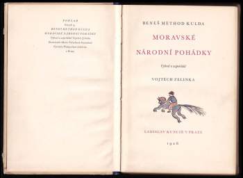 Beneš Metod Kulda: Moravské národní pohádky