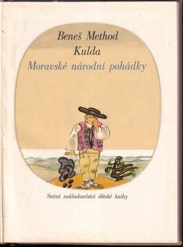 Beneš Metod Kulda: Moravské národní pohádky