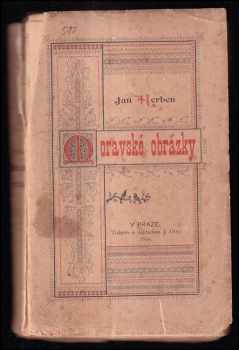 📗 Moravské obrázky Jan Herben 1889