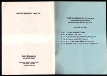 Sabrina Karasová: Moře modré
