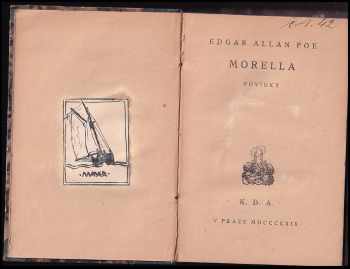 Edgar Allan Poe: Morella - Povídky