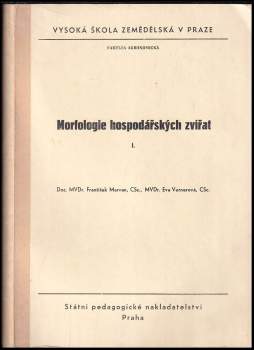 Morfologie hospodářskych zvířat