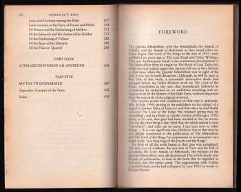 J. R. R Tolkien: Morgoth's Ring - History of Middle-Earth - Volume 10