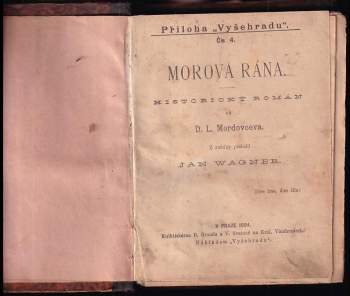 Danylo Lukyč Mordovec‘: Morová rána