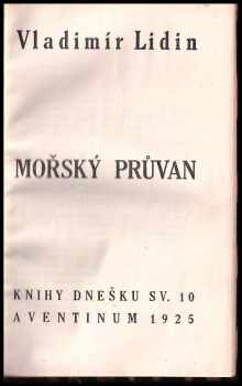 Vladimir Germanovič Lidin: Mořský průvan