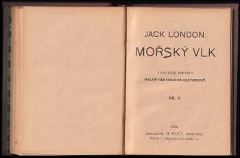 Jack London: Mořský vlk