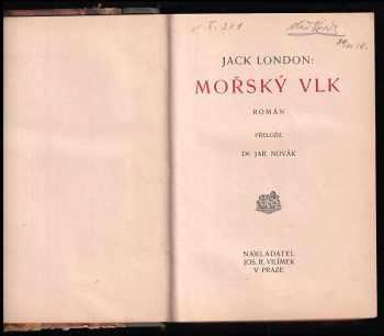 Jack London: Mořský vlk