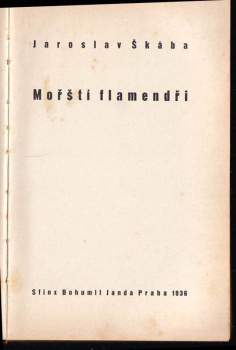 Jaroslav Škába: Mořští flamendři
