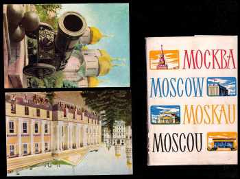 Moskau - Moscow - Mocsou - soubor 16 pohlednic