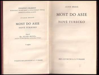 Alois Musil: Most do Asie