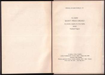 Ivo Andrić: Most přes Drinu