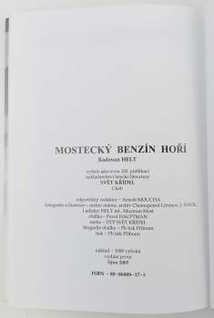 Radovan Helt: Mostecký benzín hoří!