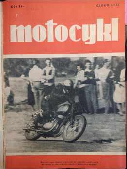 Adolf Tůma: Motocykl čísla 37-72 (chybí č. 52)