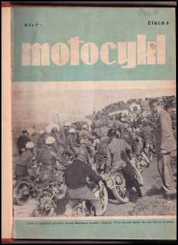 Adolf Tůma: Motocykl - ročník I. čísla 9 - 12 + ročník II. čísla 13 - 36 - JAWA