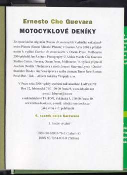 Ernesto Che Guevara: Motocyklové deníky