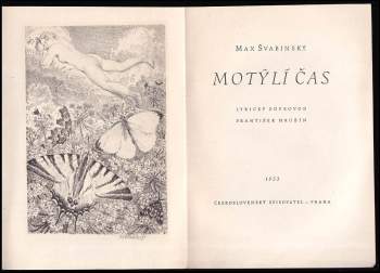 František Hrubín: Motýlí čas