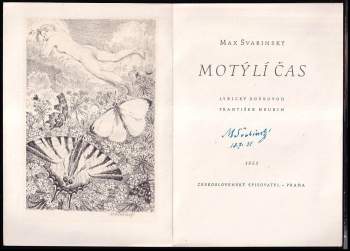 František Hrubín: Motýlí čas