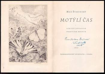 František Hrubín: Motýlí čas
