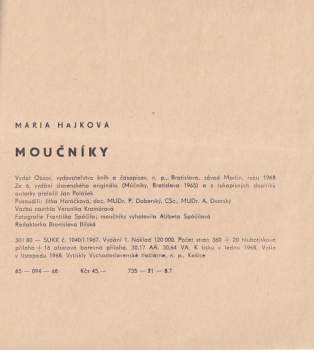 Mária Hajková: Moučníky
