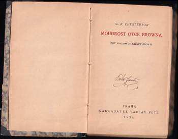 G. K Chesterton: Moudrost otce Browna