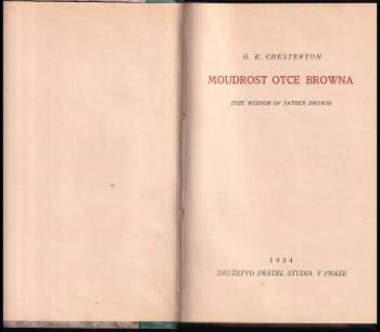G. K Chesterton: Moudrost otce Browna