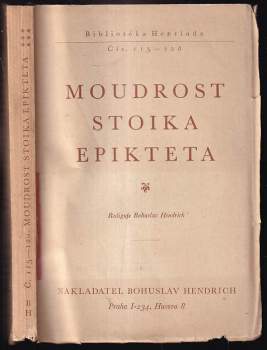 Moudrost stoika Epikteta
