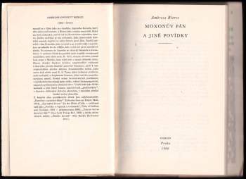 Ambrose Bierce: Moxonův pán a jiné povídky