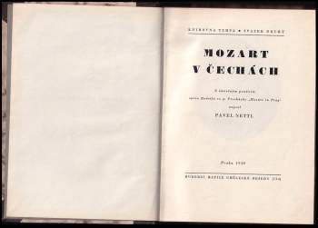 Paul Nettl: Mozart v Čechách