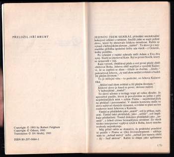 Robert Fulghum: Možná, možná ne