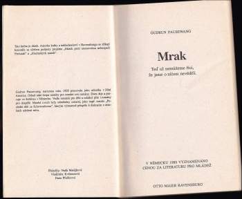 Gudrun Pausewang: Mrak