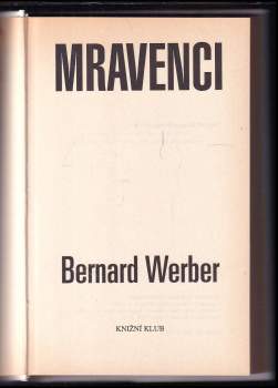 Bernard Werber: Mravenci
