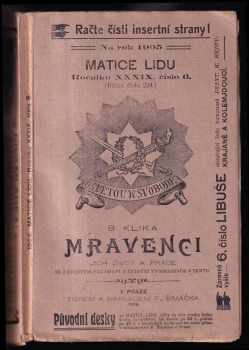 Mravenci, jich život a práce