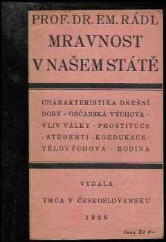Mravnost v našem státě