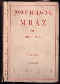 Mráz čili rok 1916
