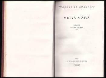 Daphne Du Maurier: Mrtvá a živá